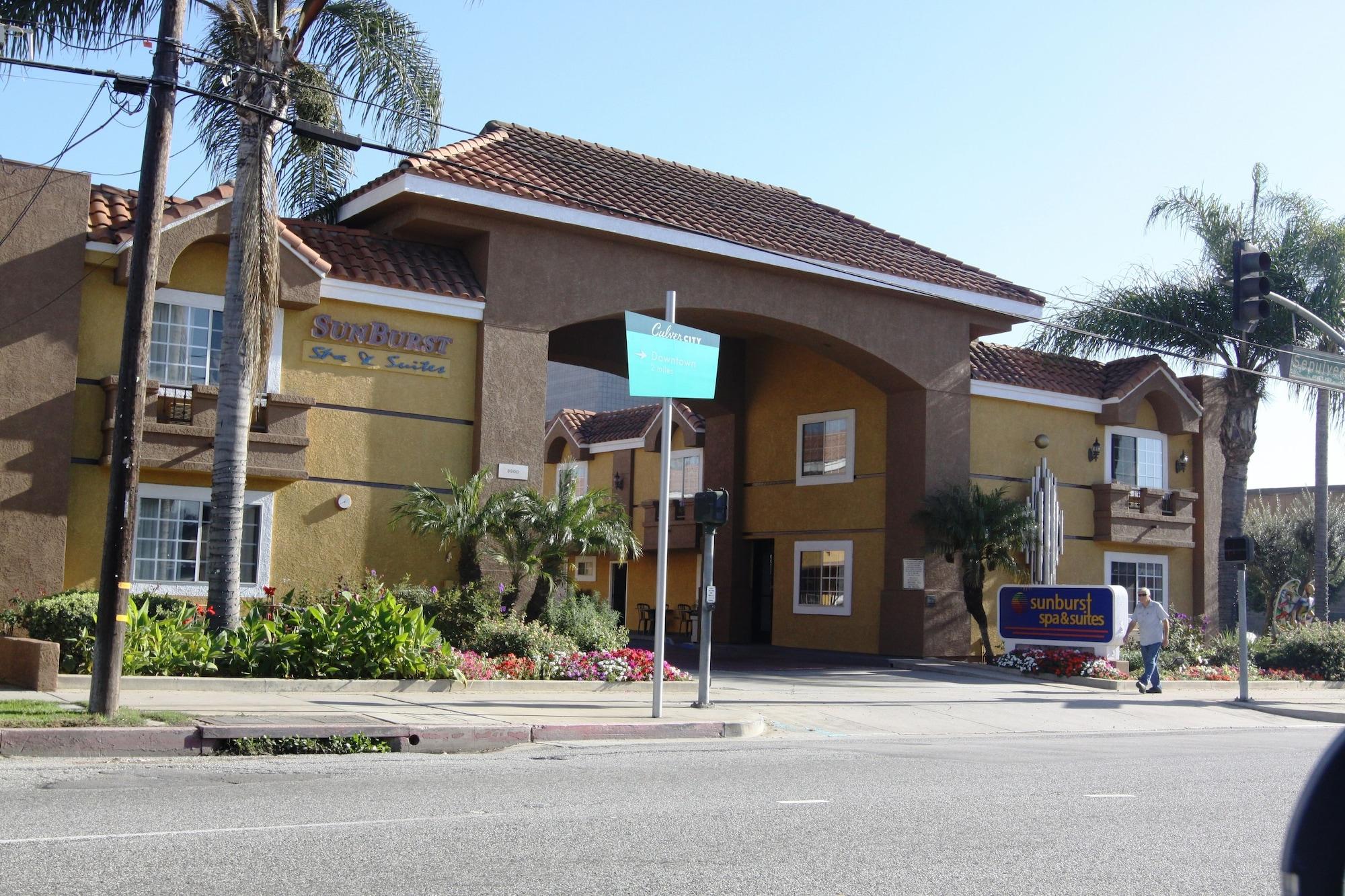 Sunburst Spa & Suites Motel Los Angeles Eksteriør bilde
